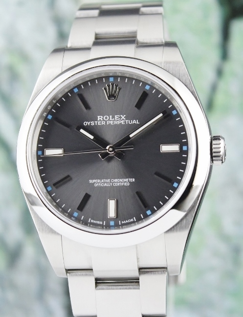 (image for) A ROLEX STAINLESS STEEL OYSTER PERPETUAL / 114300